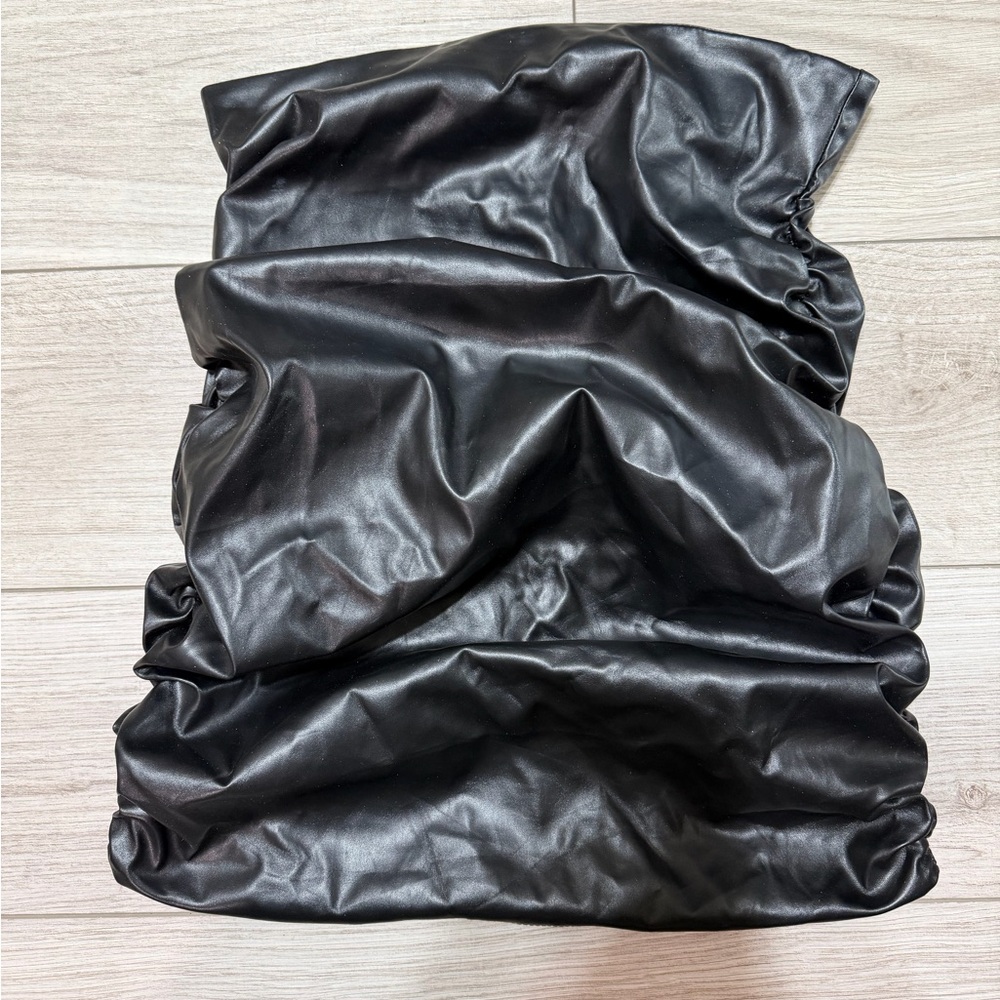 Black Leather Skirt